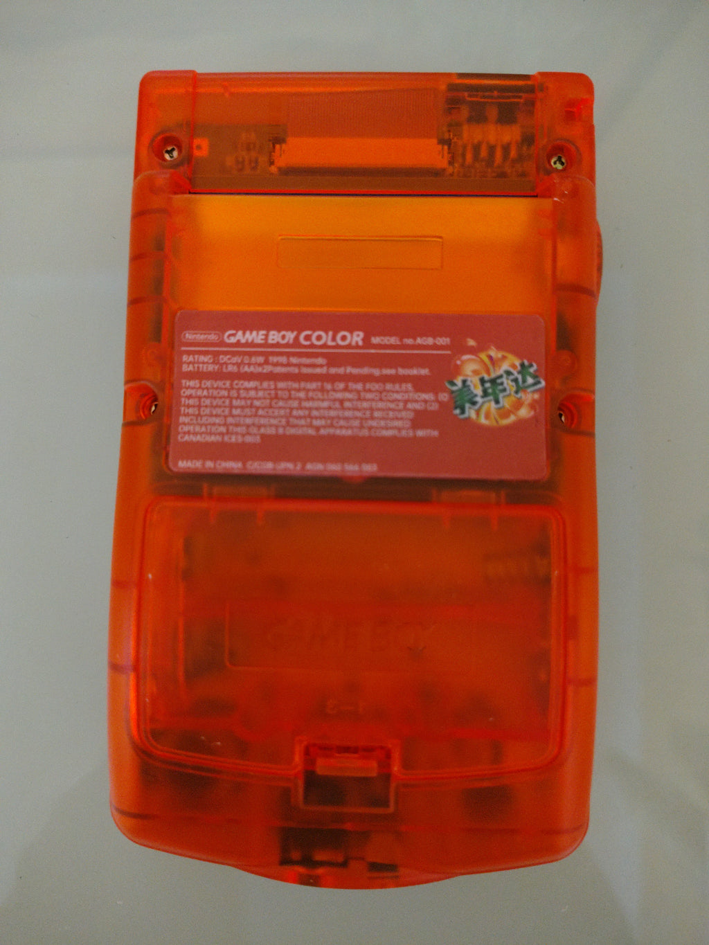 Nintendo Game Boy Color Arancione ( custom )