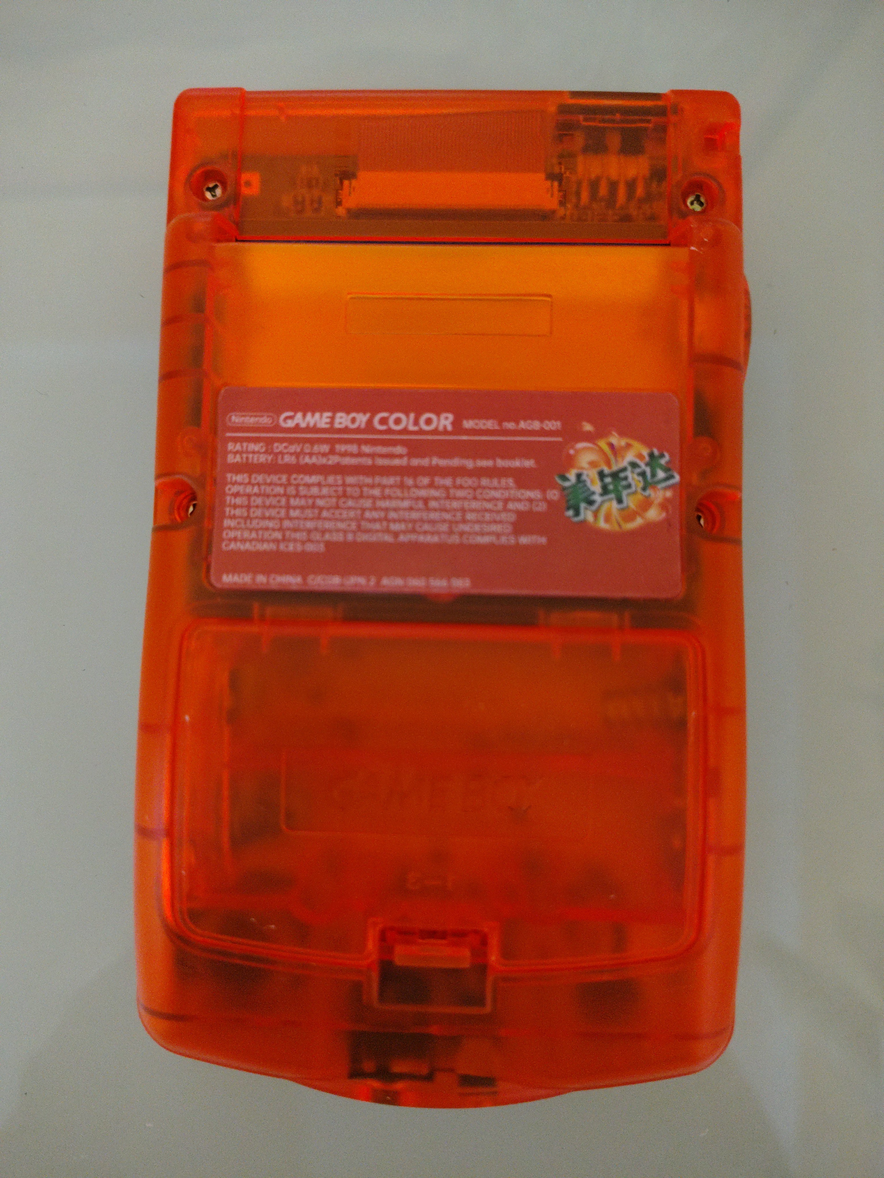 Nintendo Game Boy Color Arancione ( custom )
