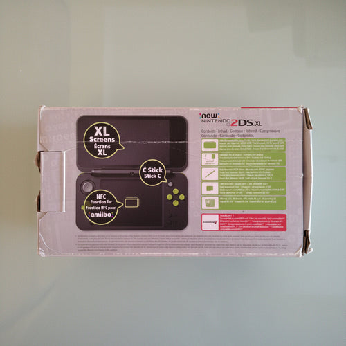 Console Nintendo  2DS XL  verde lime x nera con scatola usato