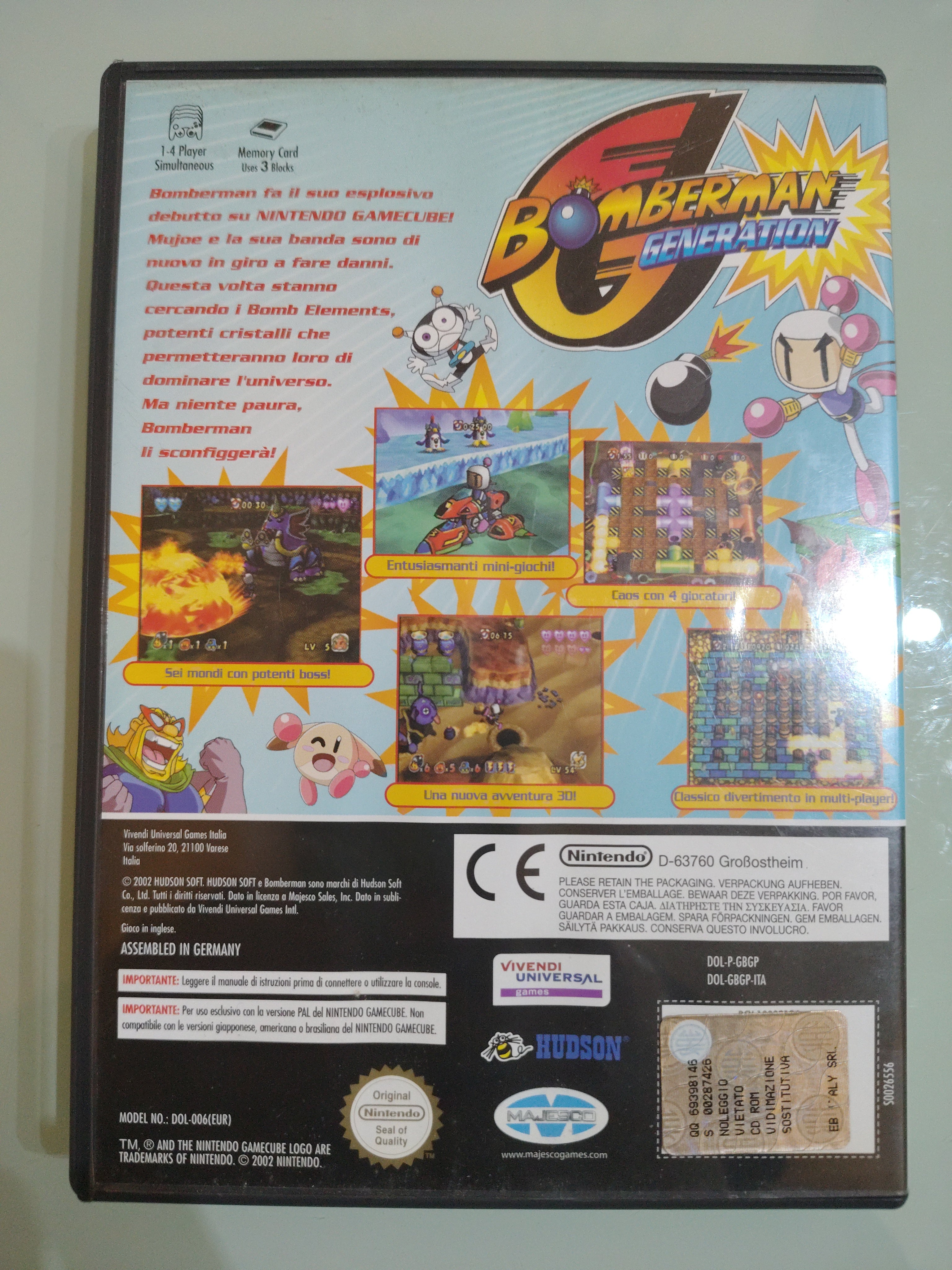 BOMBERMAN GENERATION PAL ITA