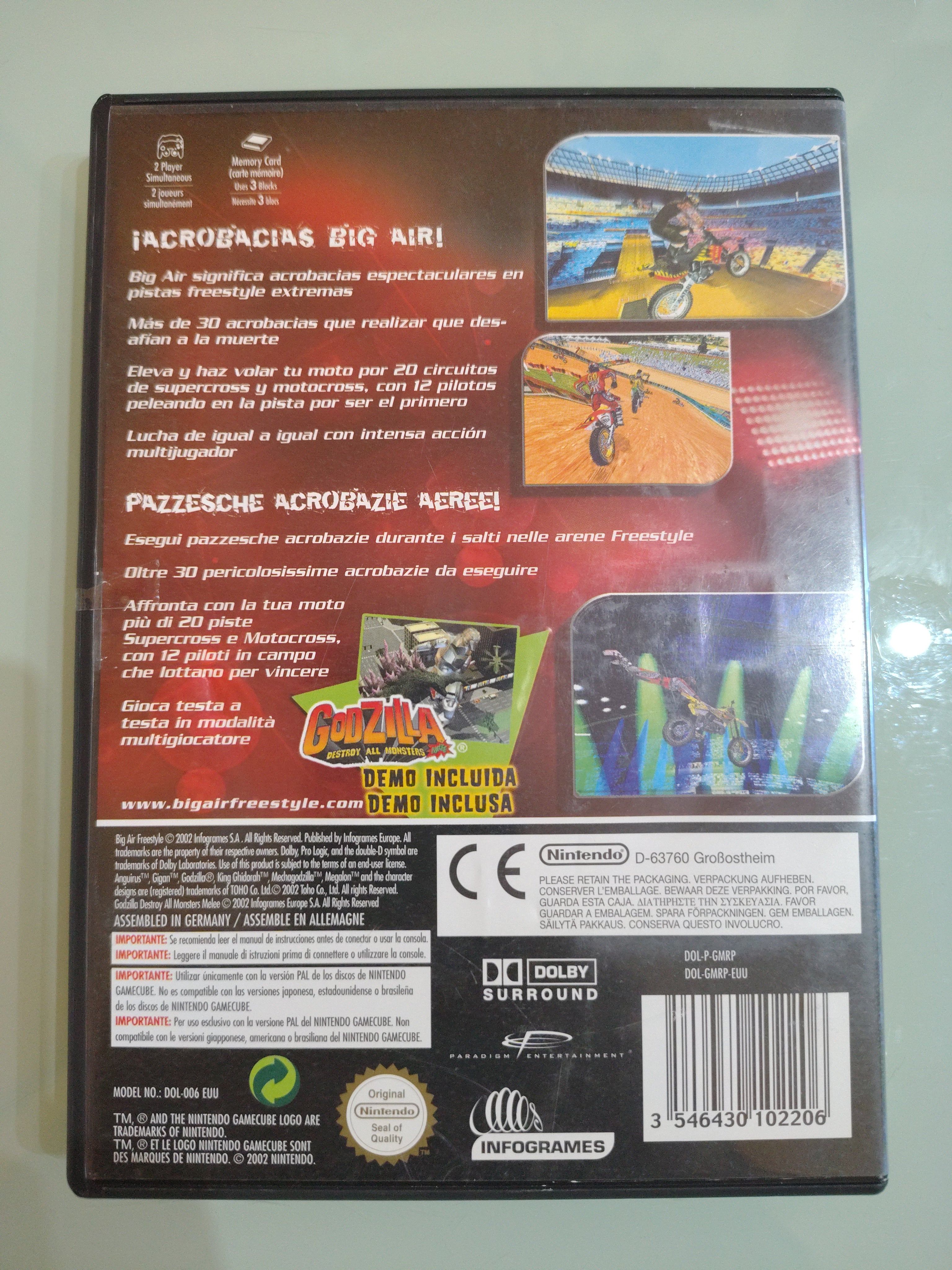 BIG AIR freestyle PAL multilingua
