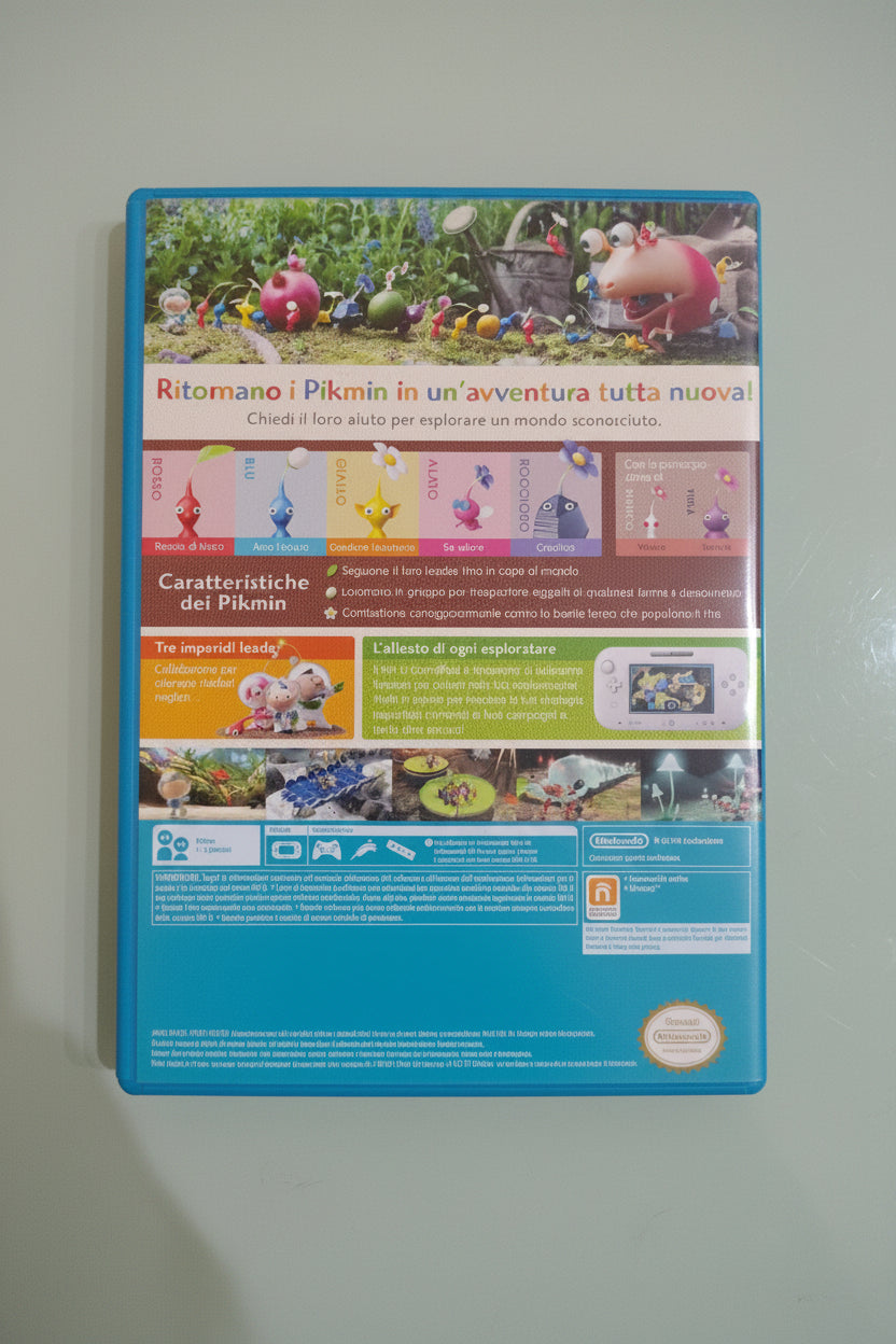 PIKMIN 3 WIIU - VERSIONE  ITALIANA  - OTTIME CONDIZIONI