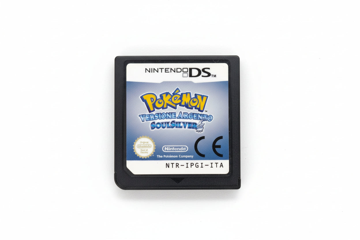 POKEMON VERSIONE ARGENTO SOUL SILVER ITA SOLO SCHEDINA