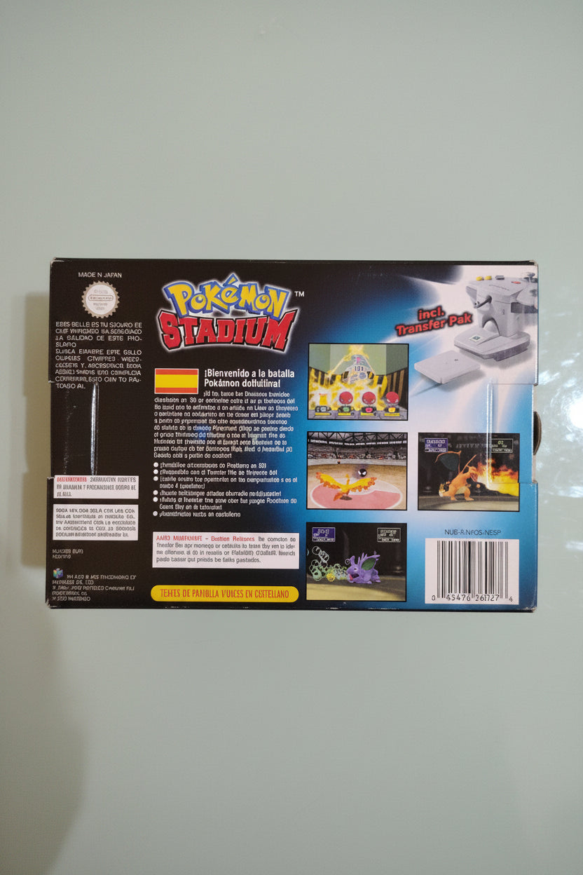 Nintendo 64 Spiel : Pokemon Stadium + Transfer Pak -