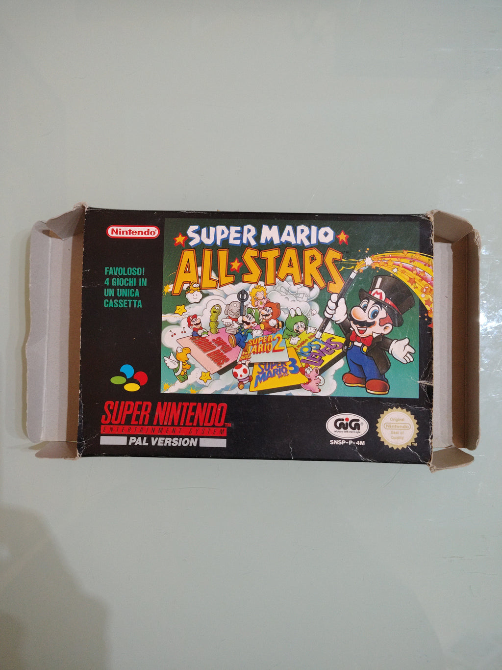 SUPER MARIO ALL STAR PAL ITA