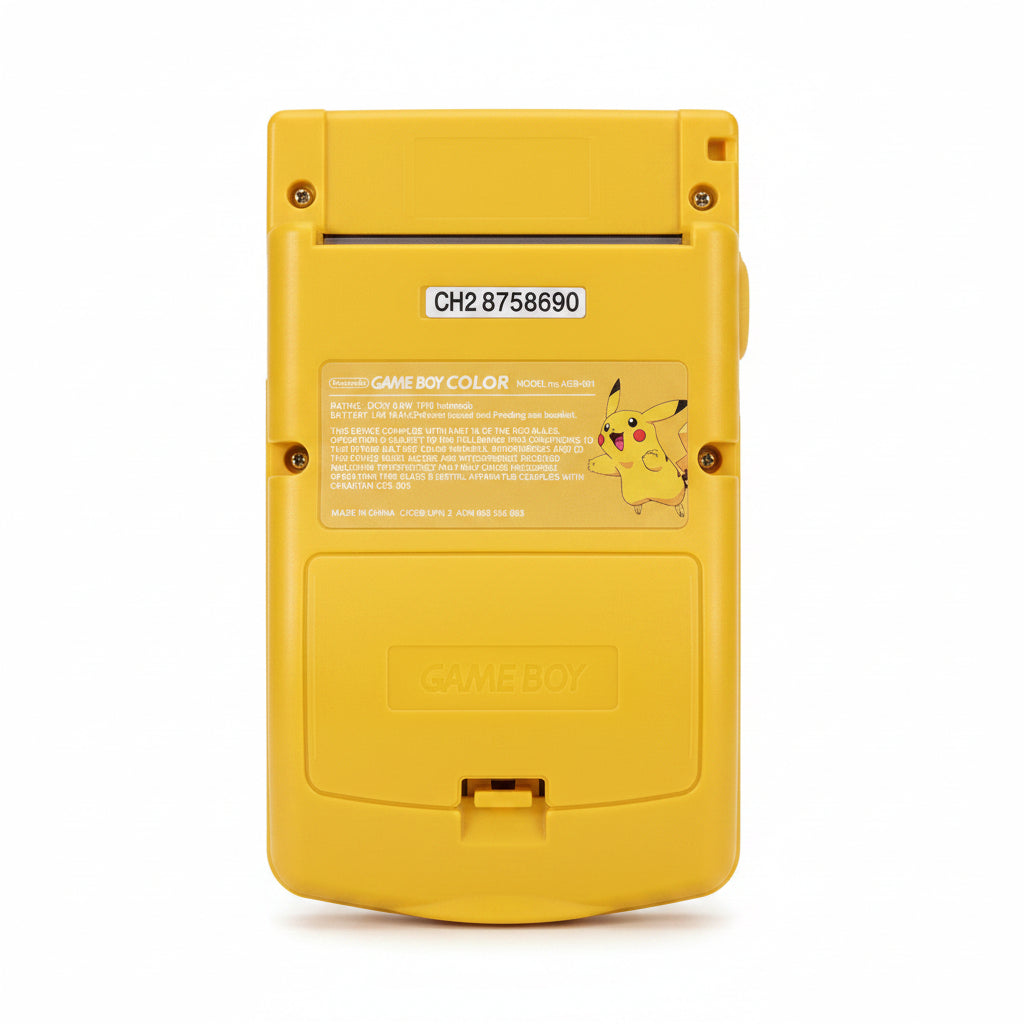 Pokemon Giallo Versione Pikachu Nintendo Gameboy Color custom