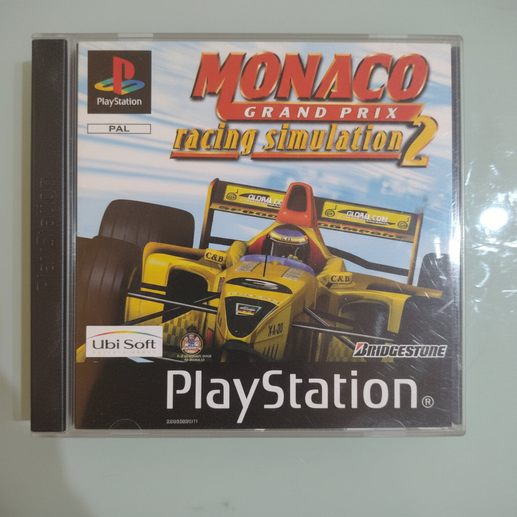 MONACO GRAND PRIX RACING SIMULATOR 2 - SONY PS1 - GIOCO USATO PAL VERSION ita