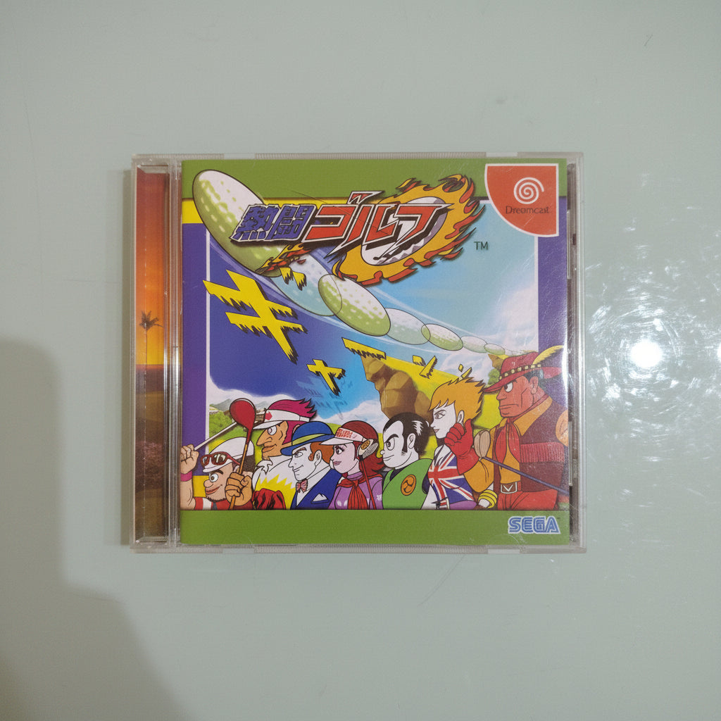 Dreamcast Netou Golf  Japanese Sports Game