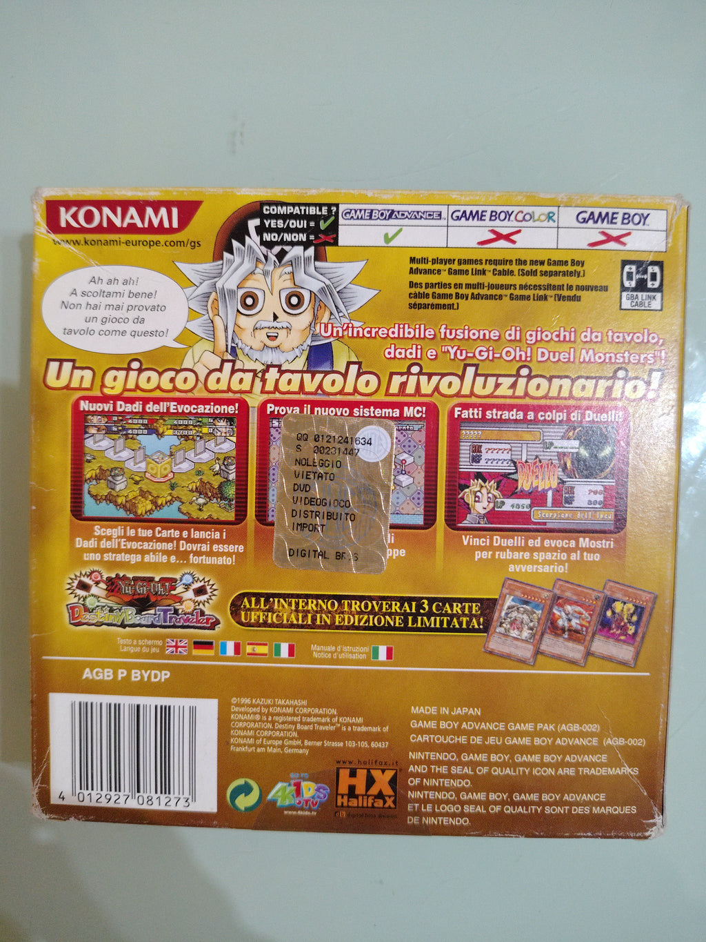 Yu-Gi-Oh Destiny Board Traveler (Nintendo Game Boy Advance, 2004)
