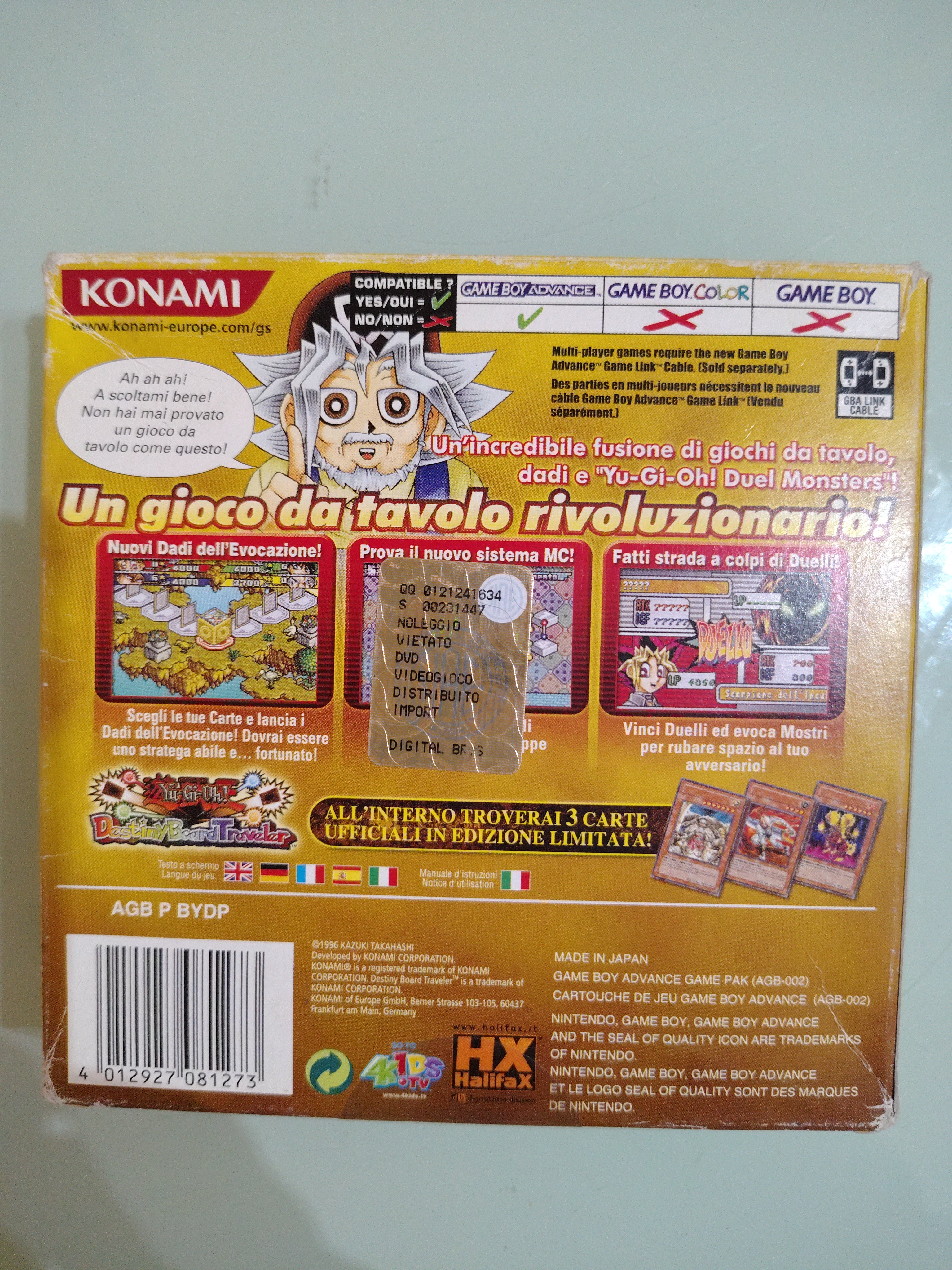 Yu-Gi-Oh Destiny Board Traveler (Nintendo Game Boy Advance, 2004)