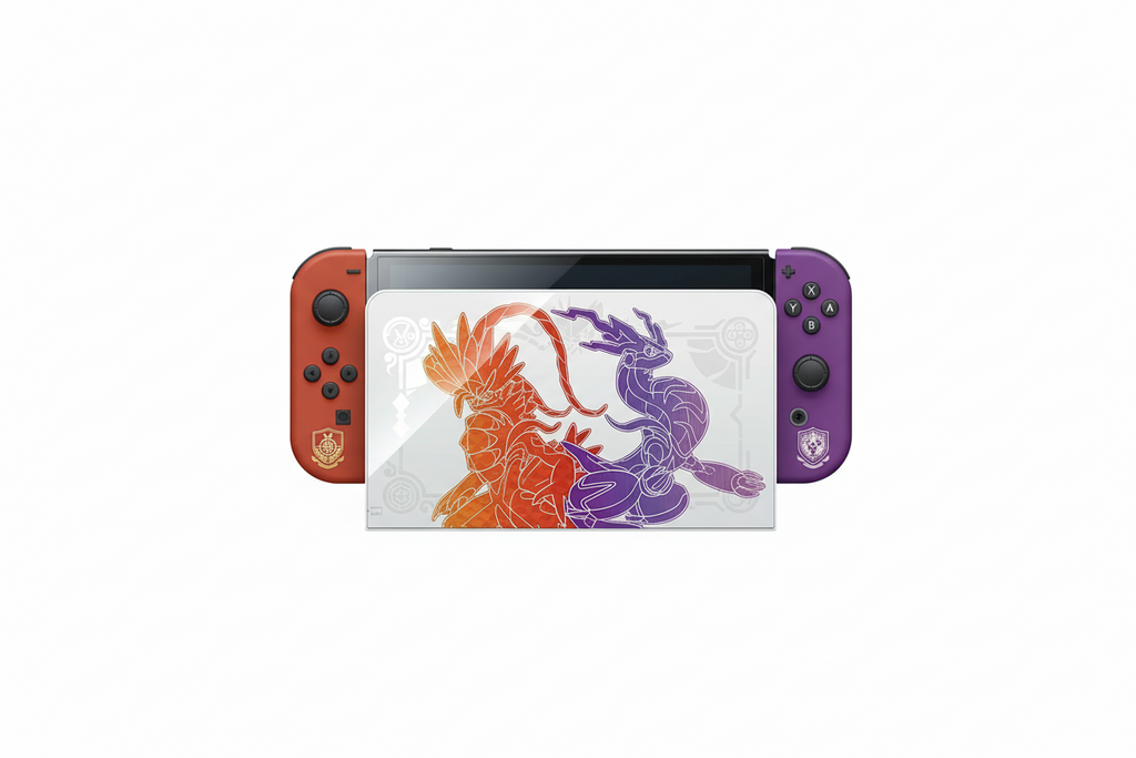 SWITCH OLED LIMITED EDITION POKEMON SCARLATTO E VIOLETTO
