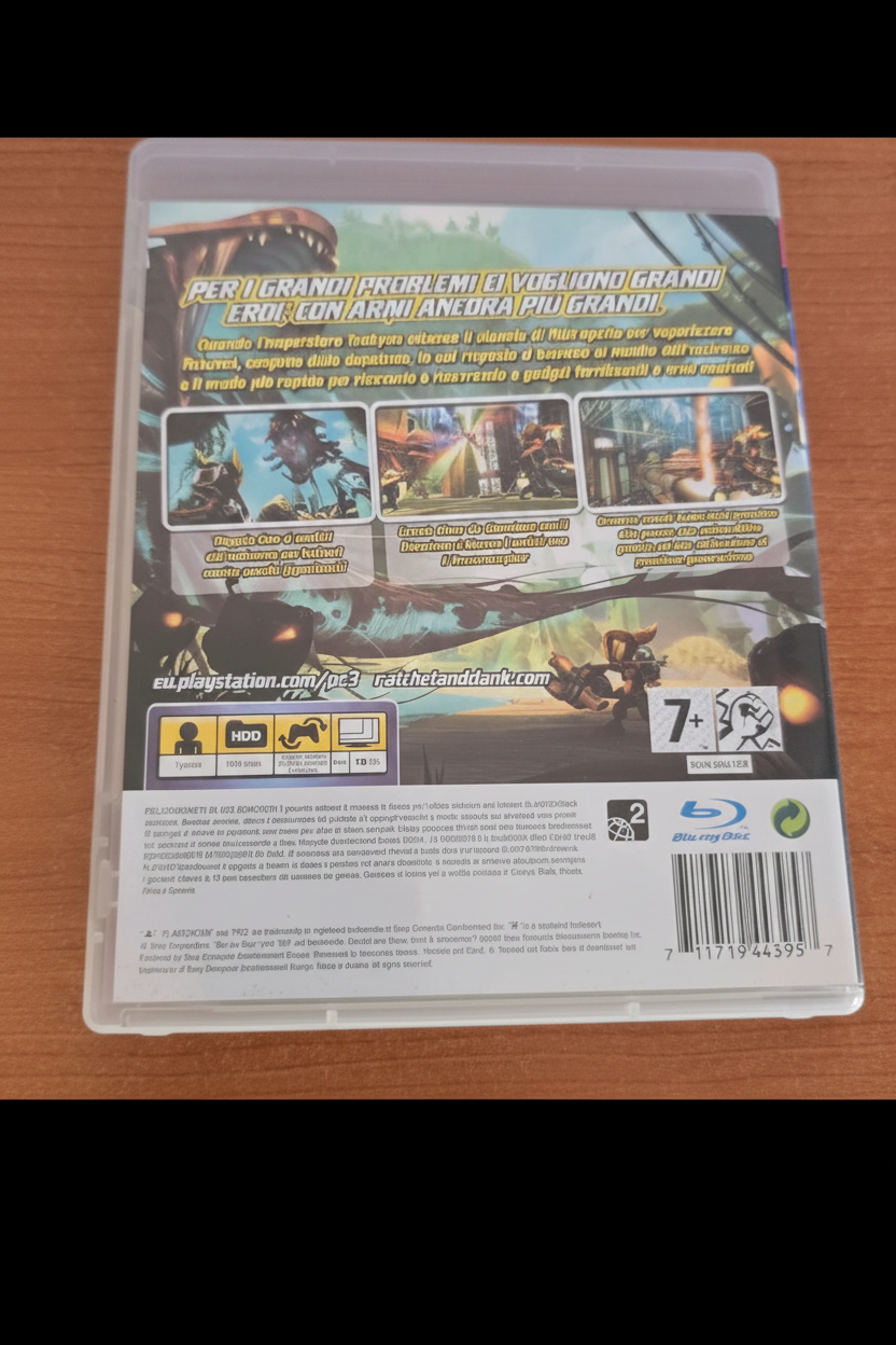 Ratchet & Clank armi di Distruzione Sony Ps3 completo Ottimo Usato PAL ita 1' stampa