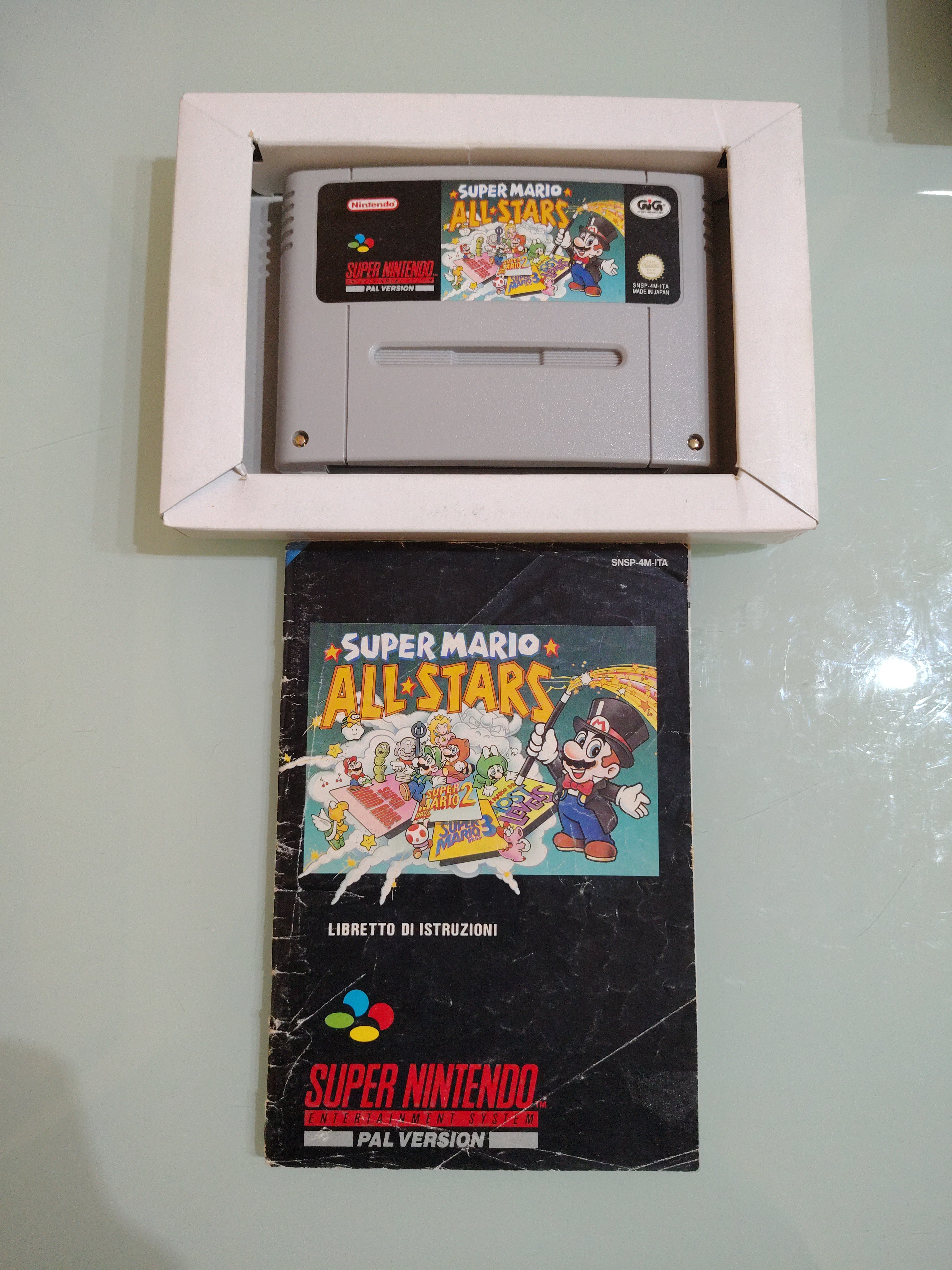 SUPER MARIO ALL STAR PAL ITA