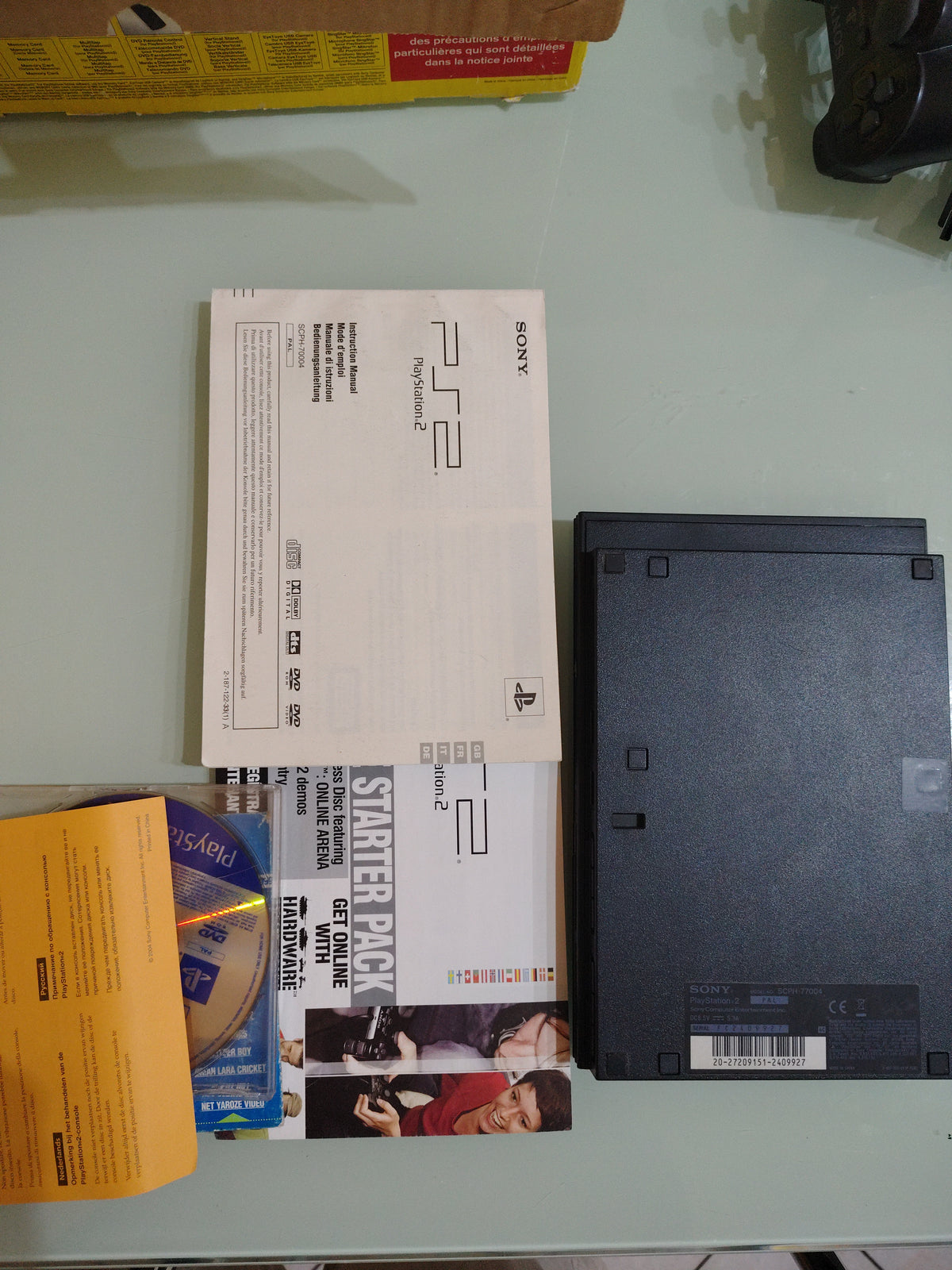 Console PS2 Slim Sony  SCPH-75004 con BOX scatola ed accessori