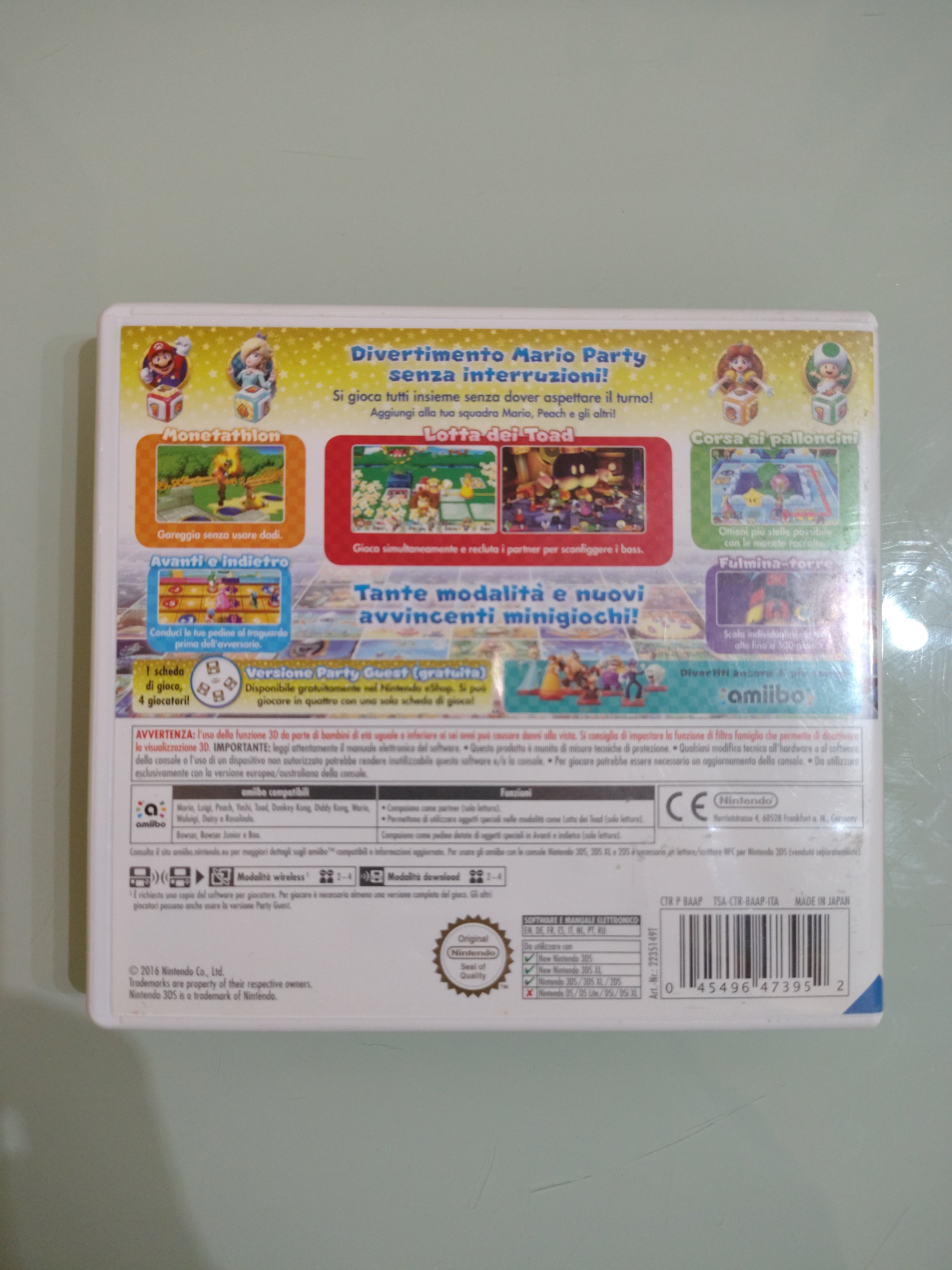 MARIO PARTY STAR RUSH NINTENDO 3DS 2DS VIDEOGIOCO  ITALIANO