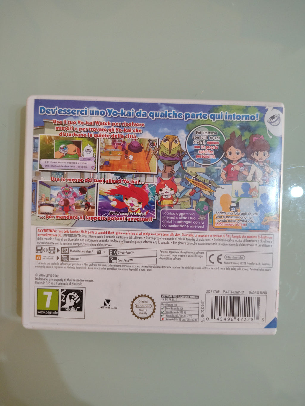 YO-KAI WATCH NINTENDO  PAL ita
