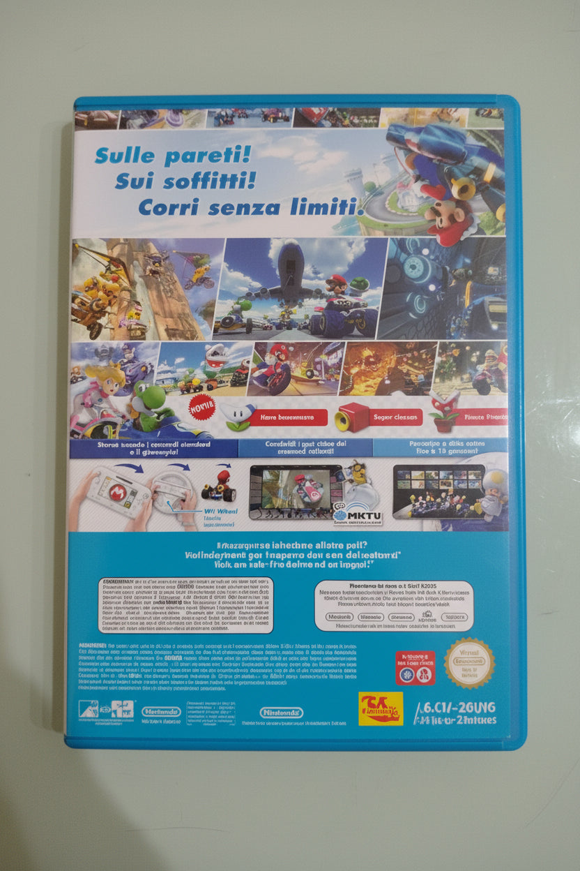 🇮🇹 MARIO KART 8 per Wii-U PAL ITA 🇮🇹 NINTENDO Wii CIB COMPLETO ORIGINALE