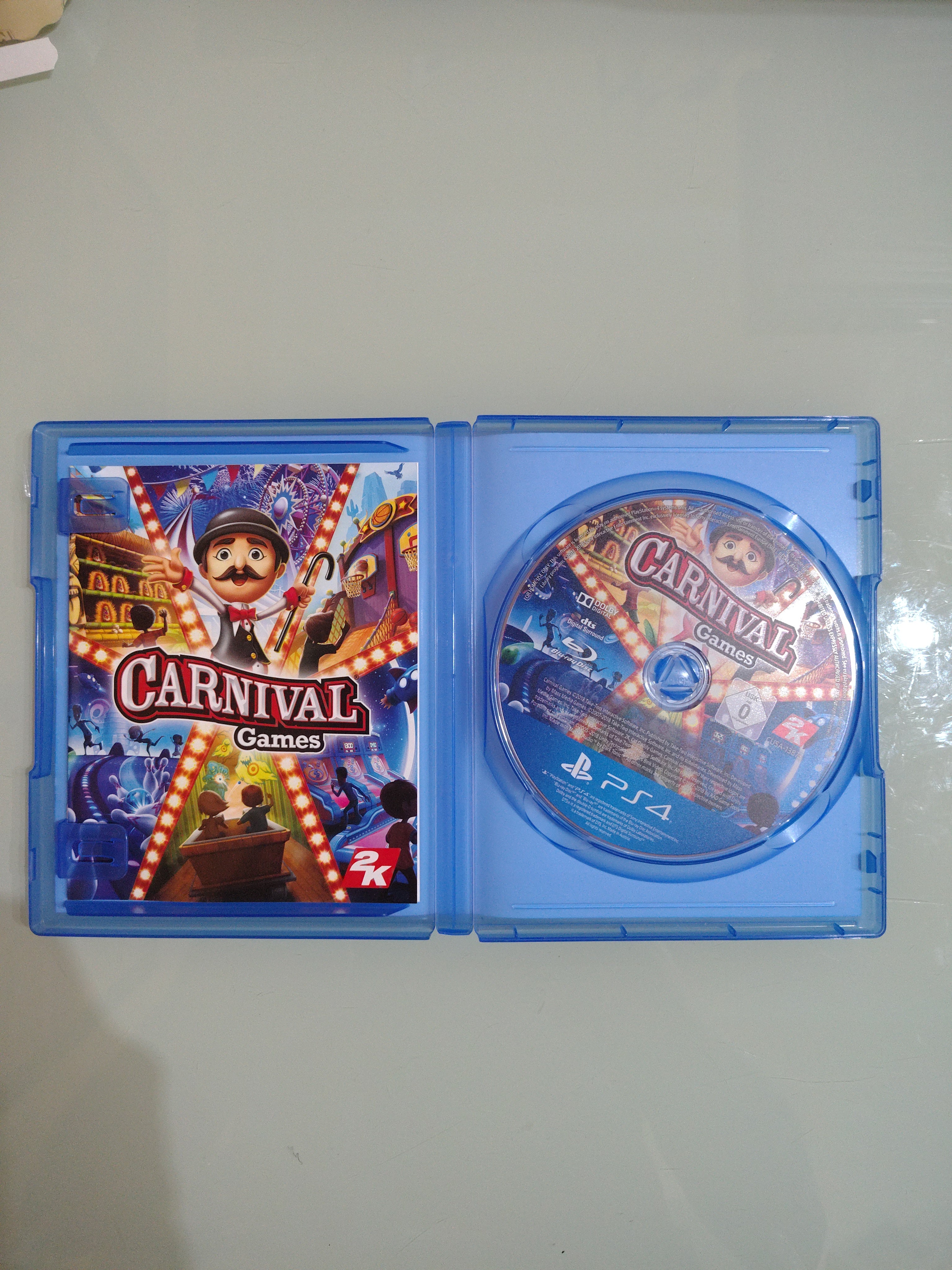 CARNIVAL GAMES PS4 - NUOVO SIGILLATO - VERSIONE ITALIANA