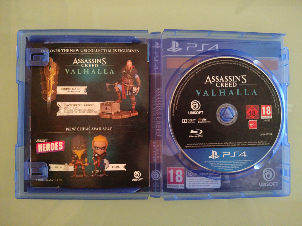 Assassins Creed VALHALLA PS4 Gold Edition con SEASON PASS