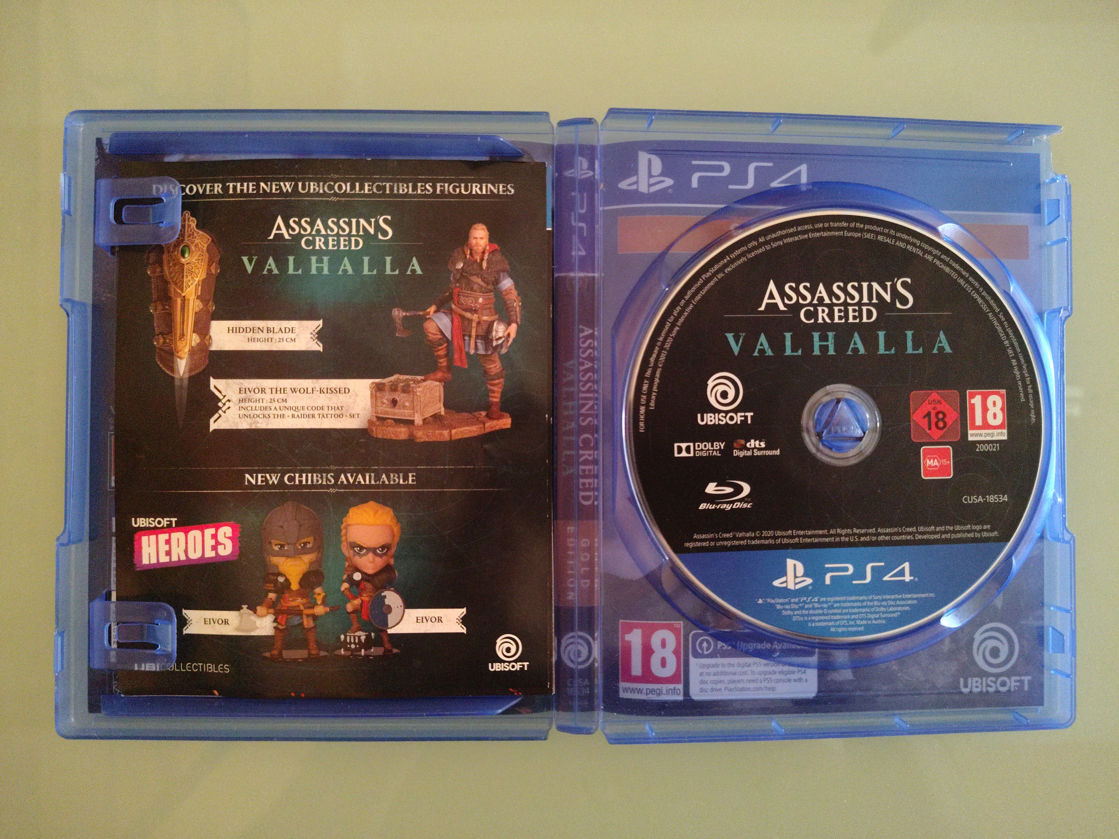 Assassins Creed VALHALLA PS4 Gold Edition con SEASON PASS
