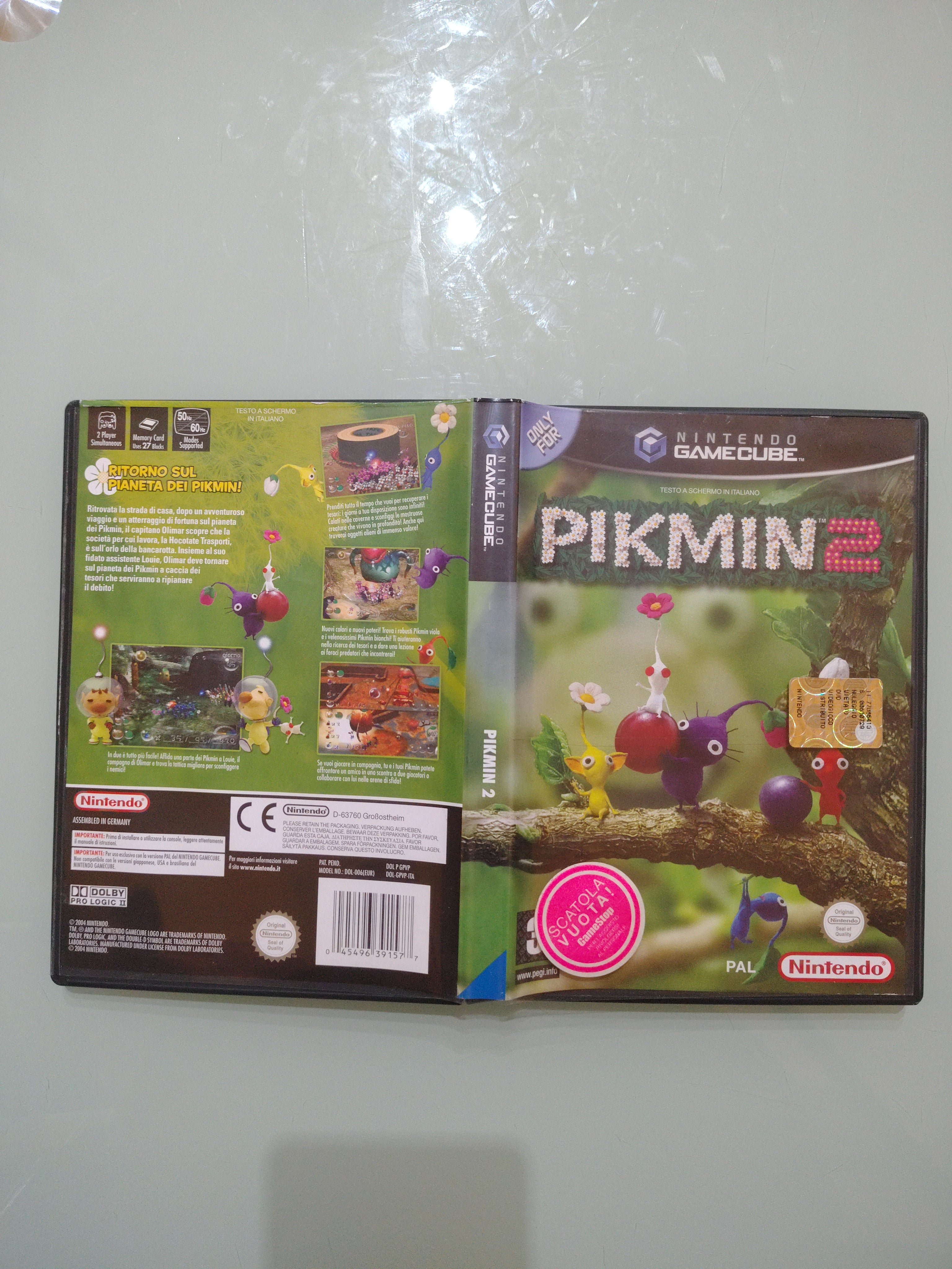PIKMIN 2 💎 ORIGINALE RARO 🇮🇹 ITALIANO NINTENDO GAMECUBE GC
