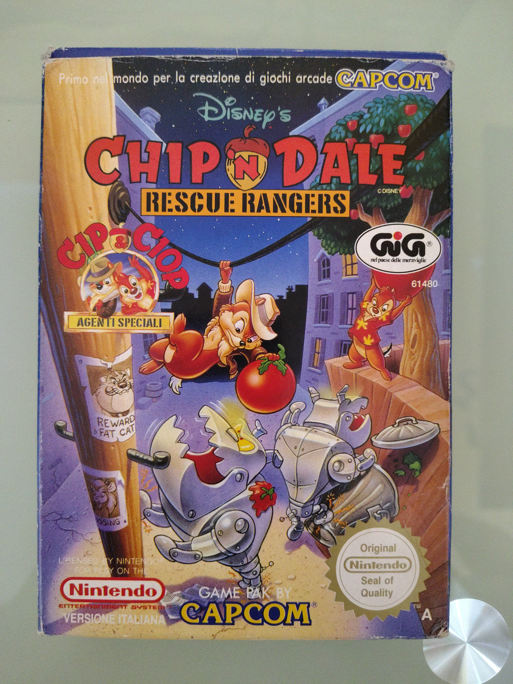 Nintendo Nes Chip N Dale Gig PAL A ITA ( completo)