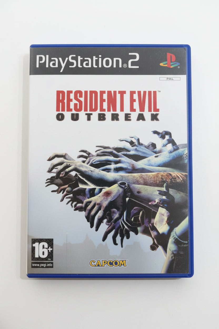 RESIDENT EVIL OUTBREAK - SONY PS2 - USATO PERFETTAMENTE FUNZIONANTE PAL VERSION