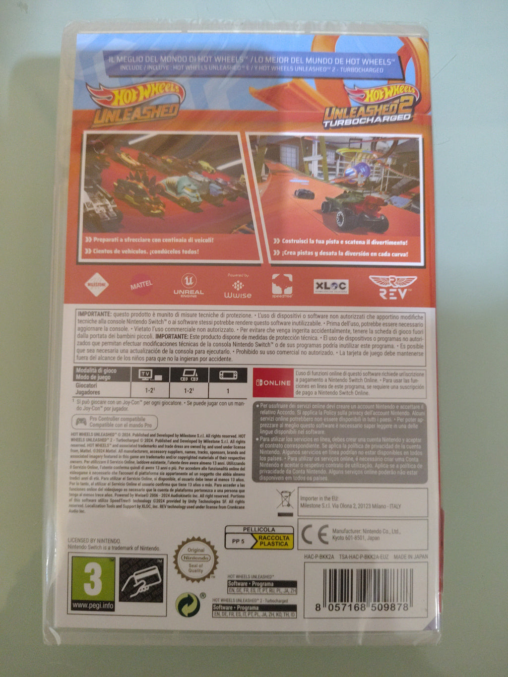 Hot Wheels Unleashed Collection PEGI 3+