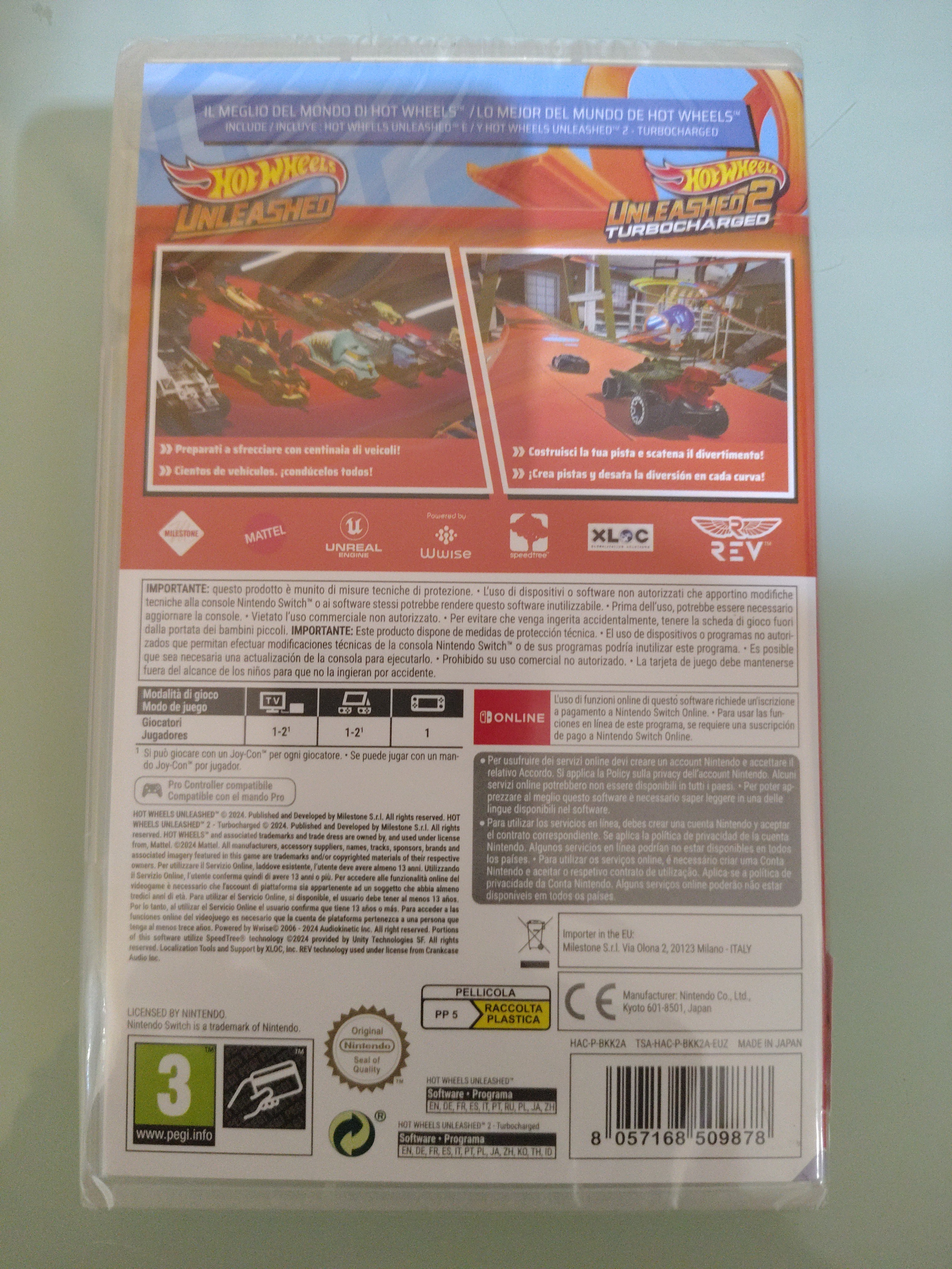 Hot Wheels Unleashed Collection PEGI 3+