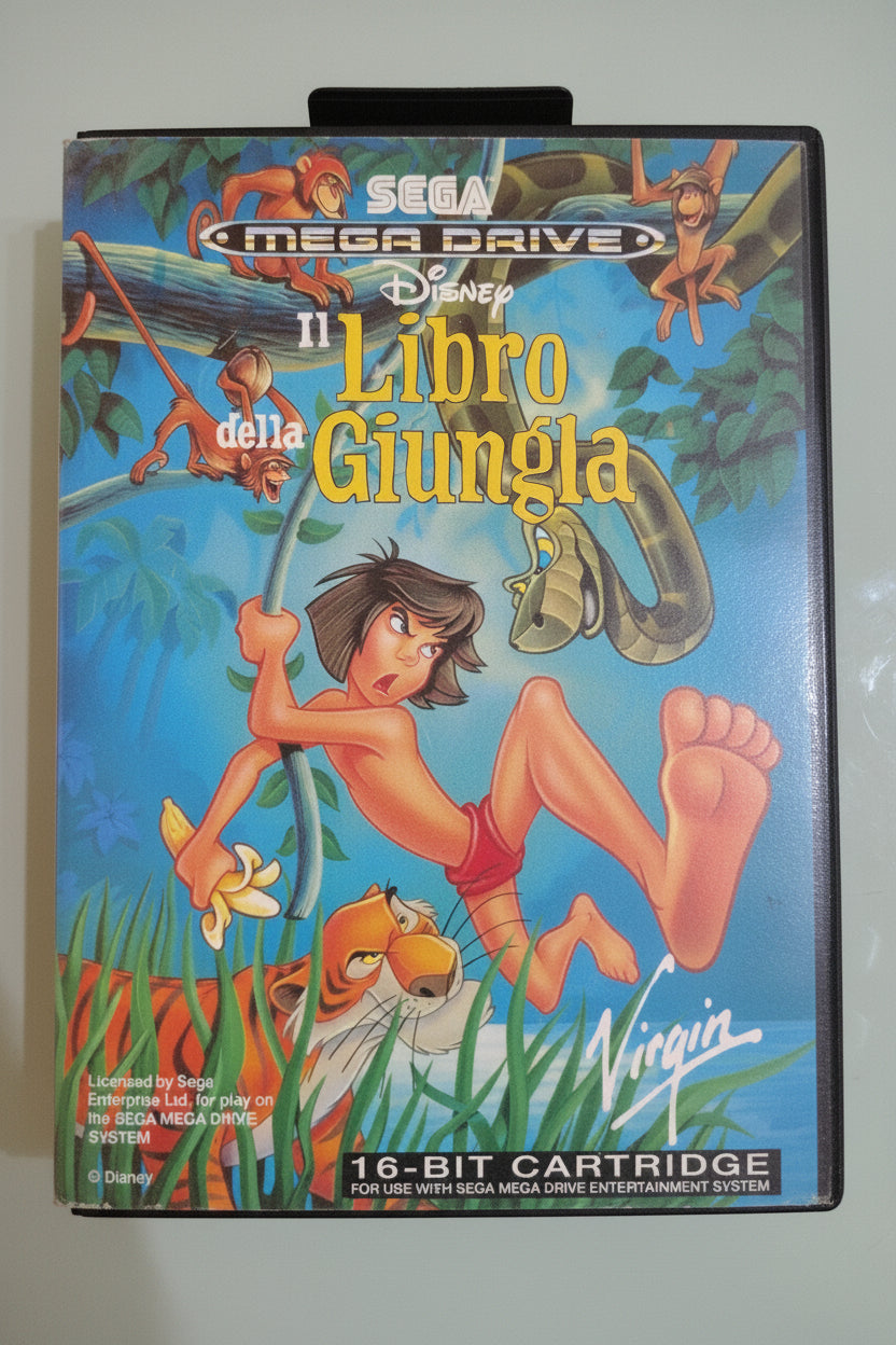 SEGA MEGA DRIVE IL LIBRO DELLA GIUNGLA PAL ITALIANO