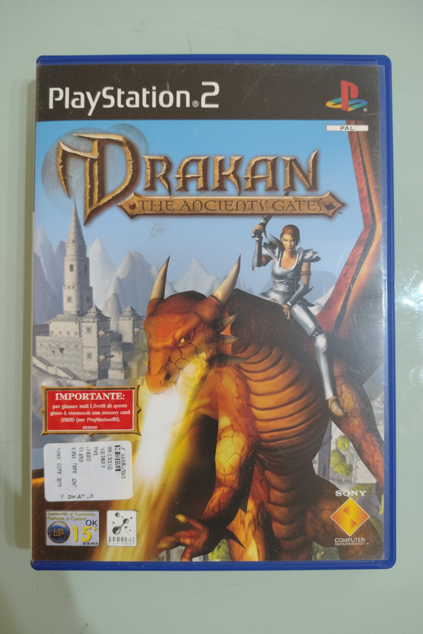 Drakan the Ancient Gate Playstation PS2 edizione ita day one USATO