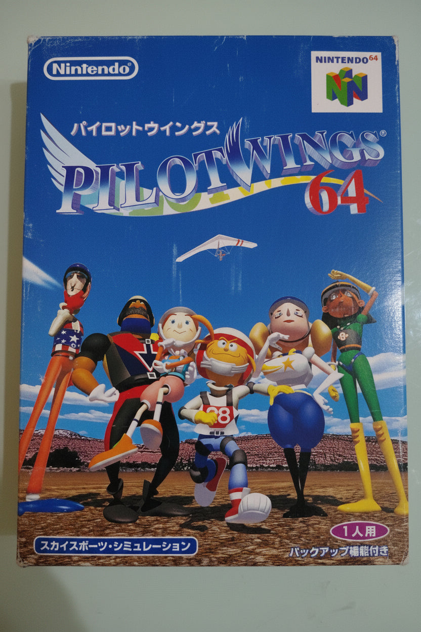 Pilotwings Giapponese 64 Nintendo 64 N64 Boxato jap
