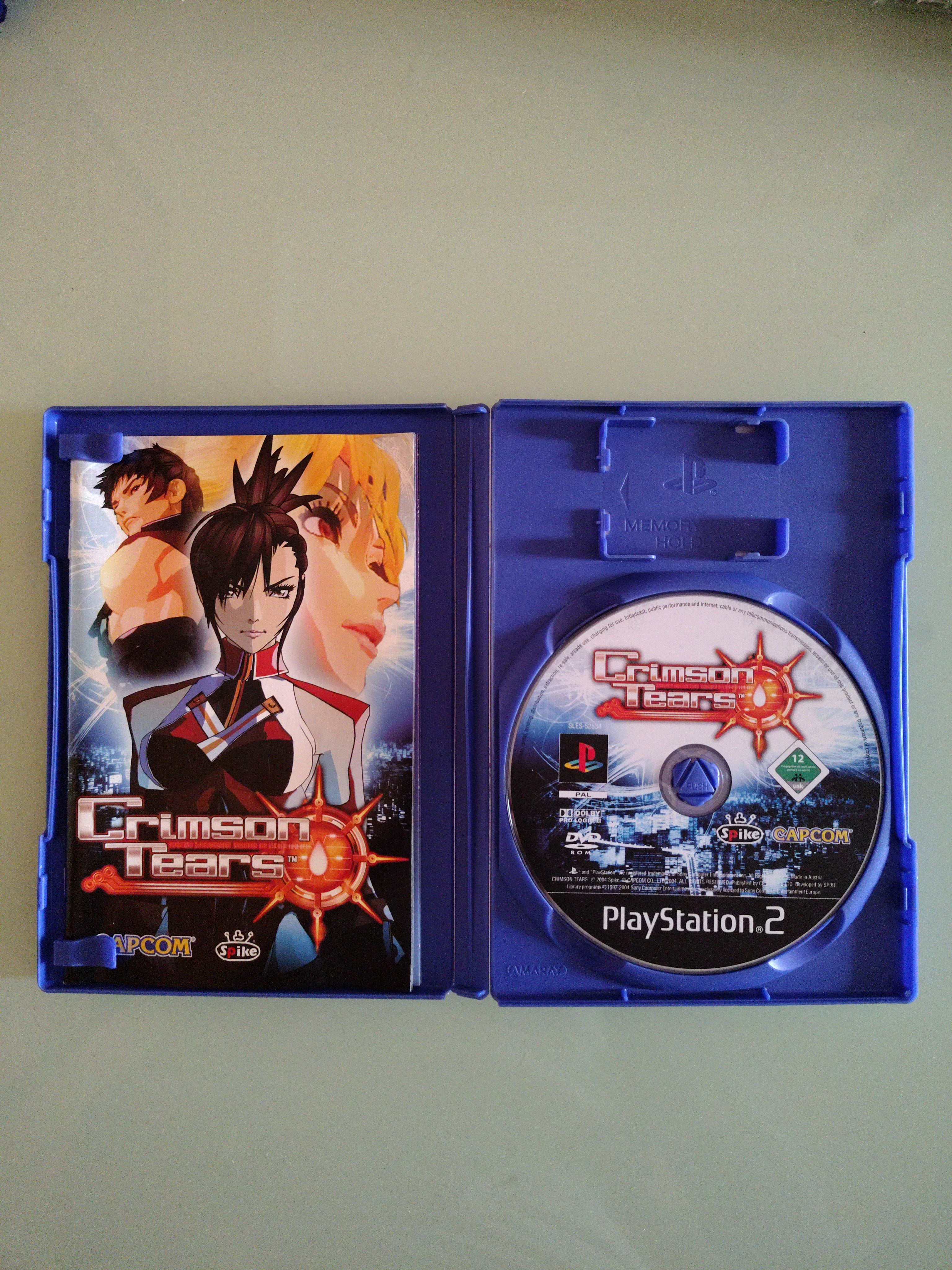 CRIMSON TEARS SONY PS2  PAL ESP ITA ITALIANO ORIGINALE