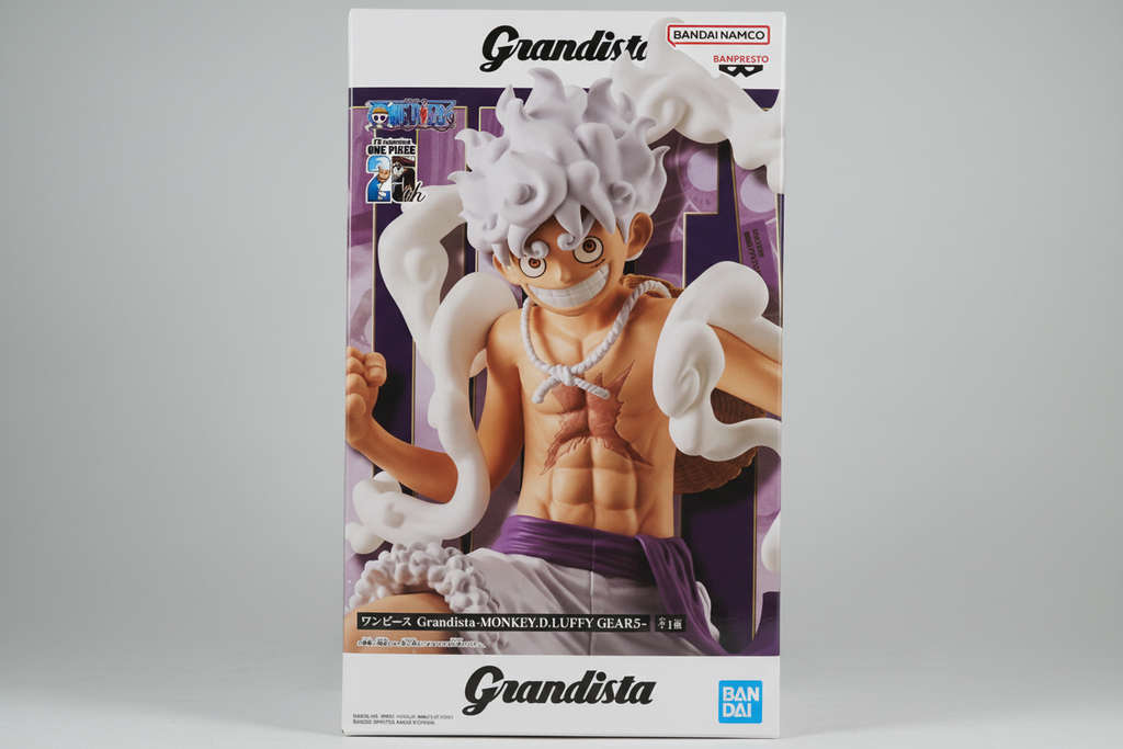 ONE PIECE - Monkey D Luffy Gear 5 Grandista Figure Originale Giapponese Bandai