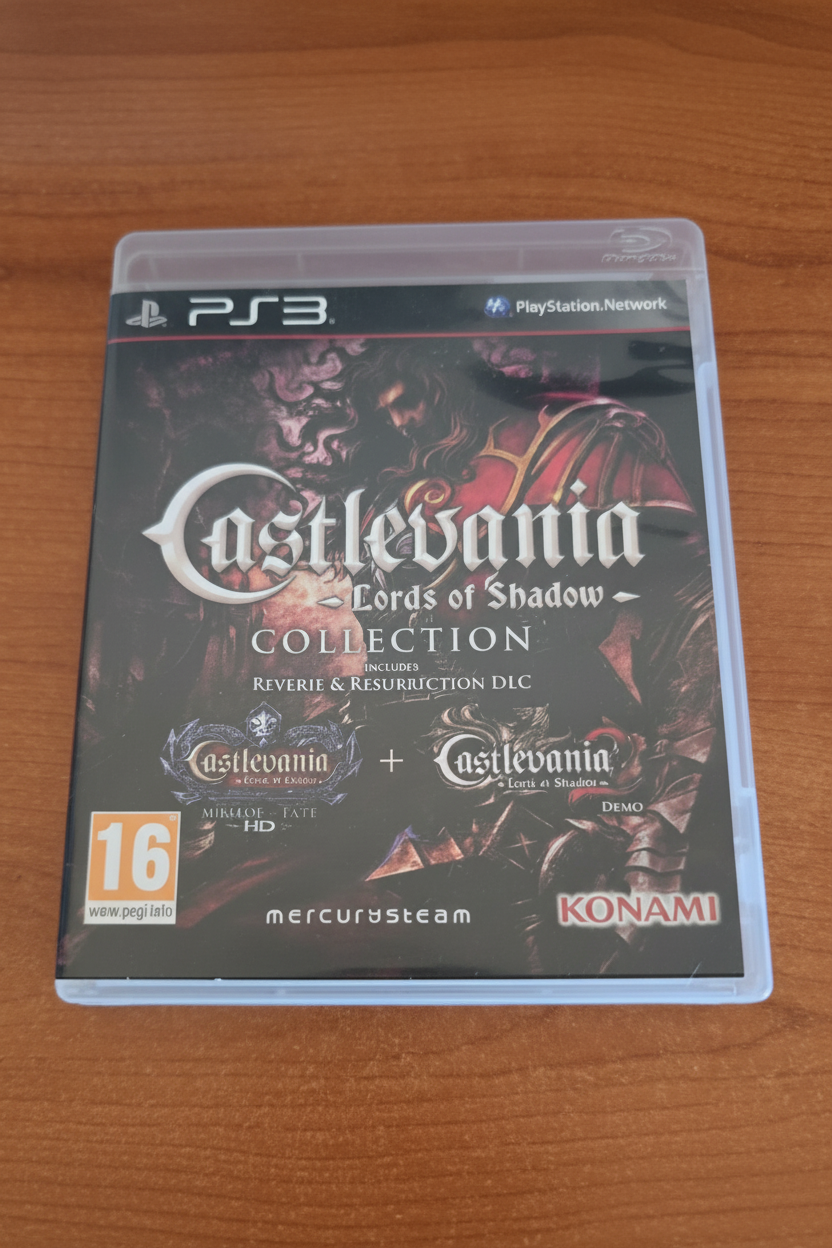 CASTLEVANIA LORDS OF SHADOWS COLLECTION PS3 PLAYSTATION 3 COMPLETO VERS ITA