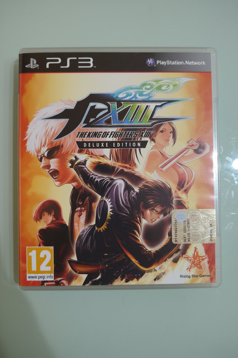 THE KING OF FIGHTERS XII DELUXE EDITION KOF 12 PS3 PAL ESP ITA ITALIANO COMPLETO