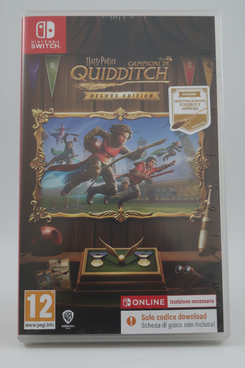 Harry Potter Quidditch Champions Edizione Deluxe CodeInBox NUOVO