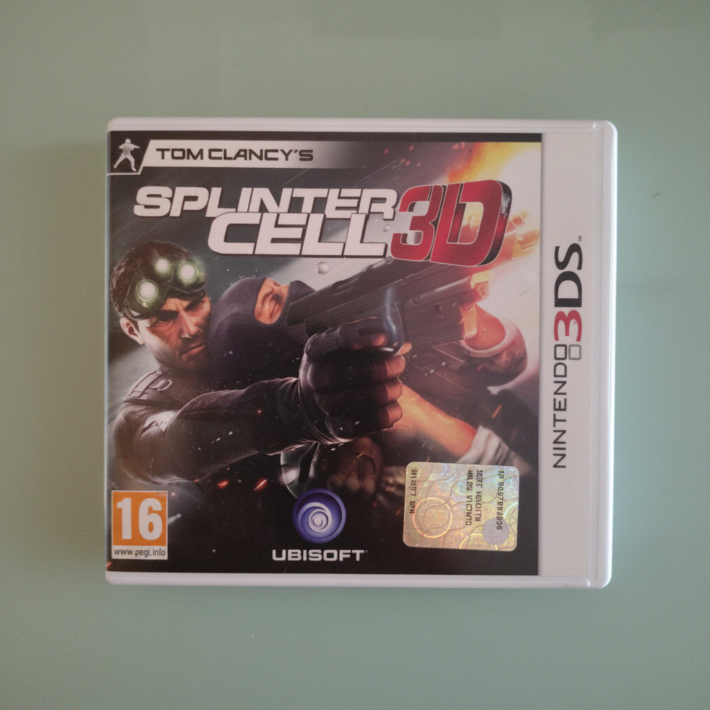 TOM CLANCY'S SPLINTER CELL 3D NINTENDO 3DS 2DS ITALIANO COMPLETO OTTIMO STATO