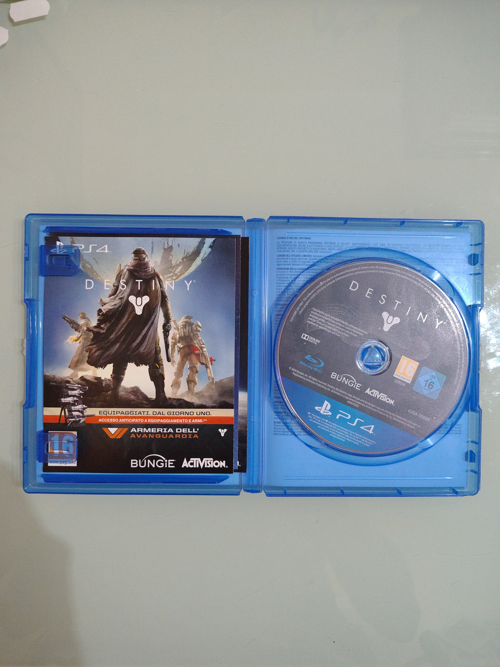 DESTINY, gioco PS4, PEGI 16