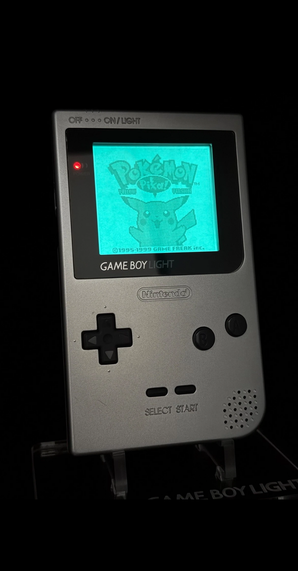 Nintendo Gameboy Light Silver Boxato