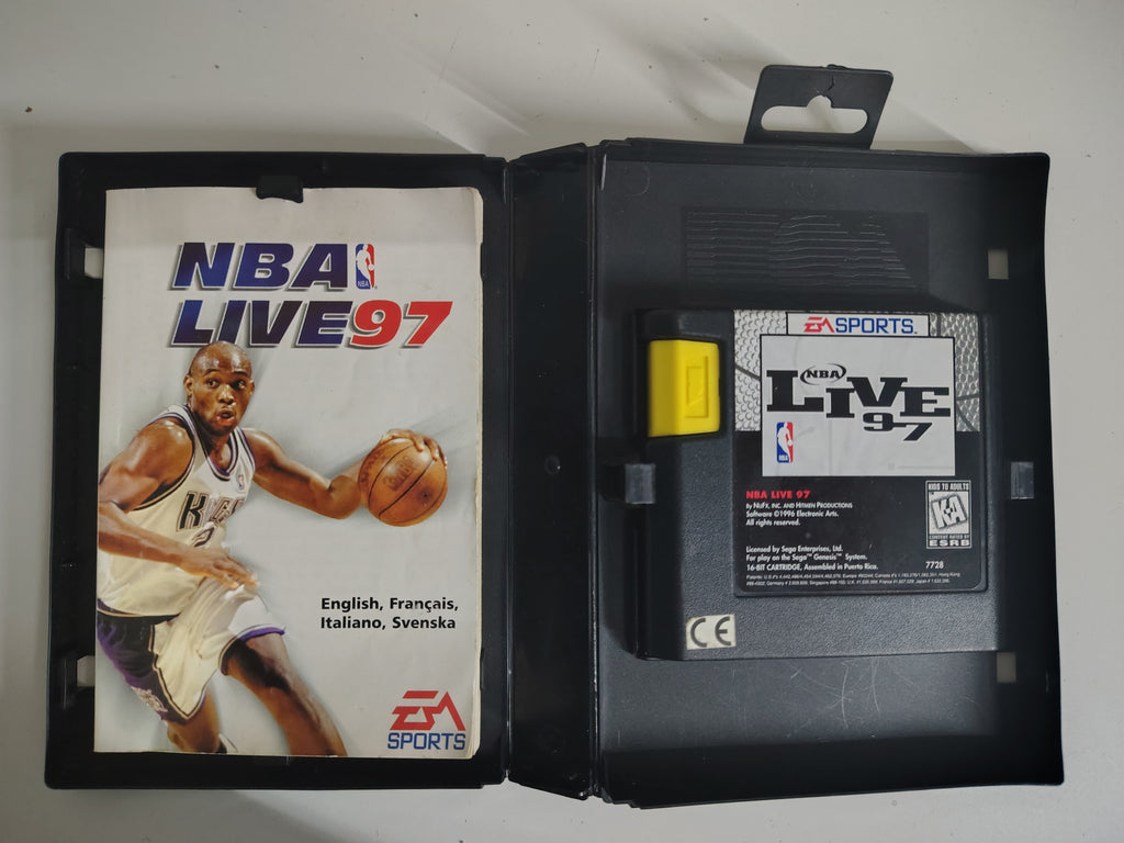 Nba Live 97 Sega MegaDrive Usato Ottimo Stato