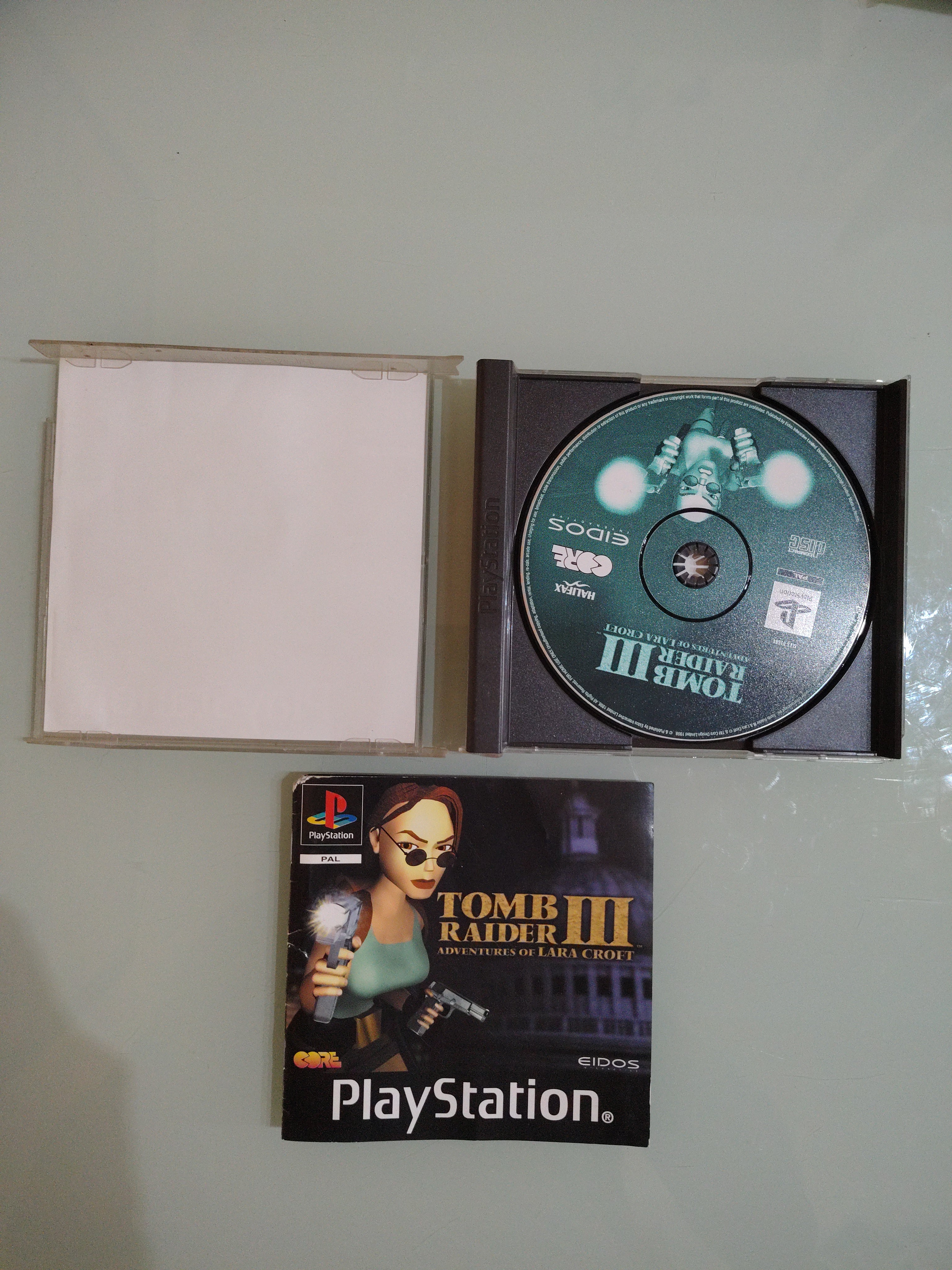 TOMB RAIDER III ,  PLAYSTATION 1 italiano