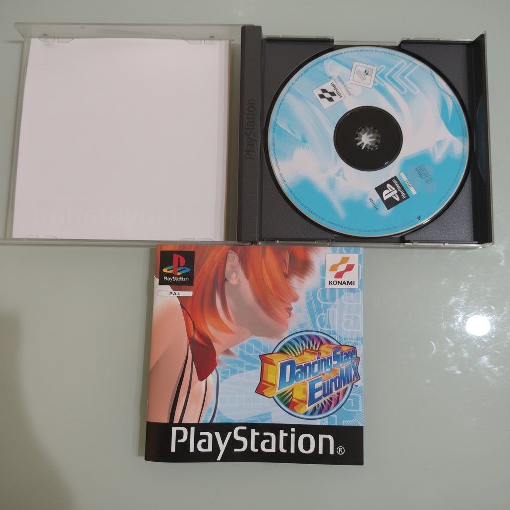 SONY DANCING STAGE EUROMIX PS1 pal
