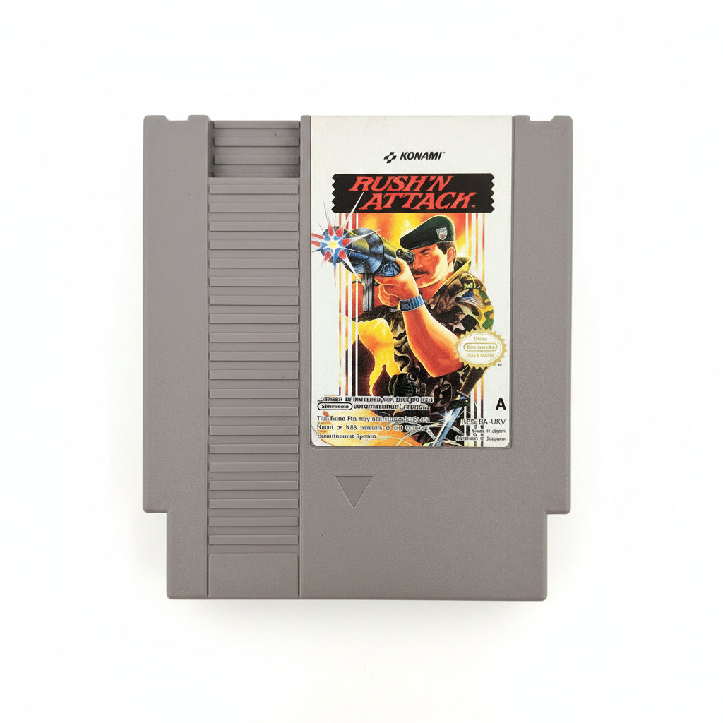 Rush' N Attack Nes Nintendo 8 Bit