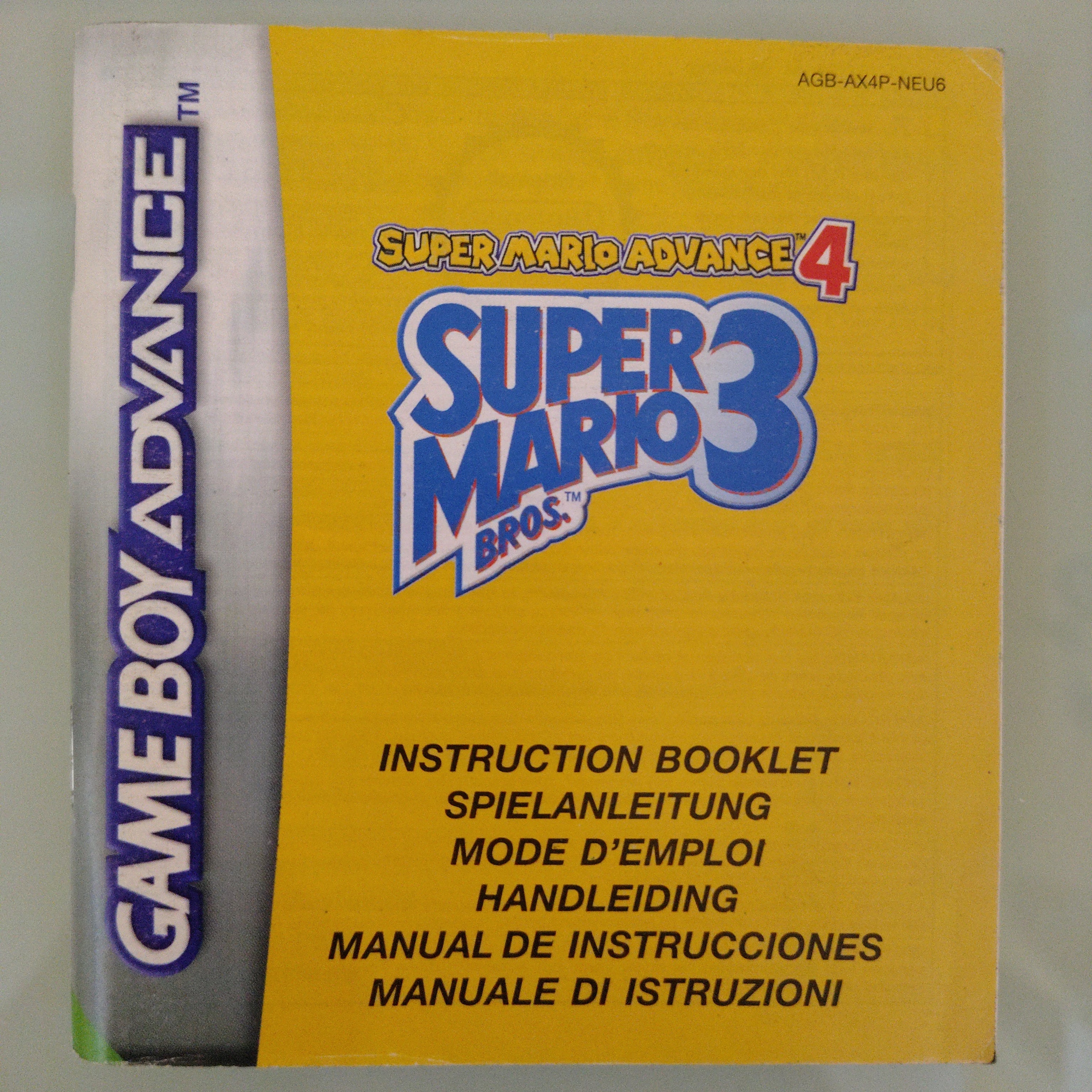 Manuale istruzioni superario 3 Bros