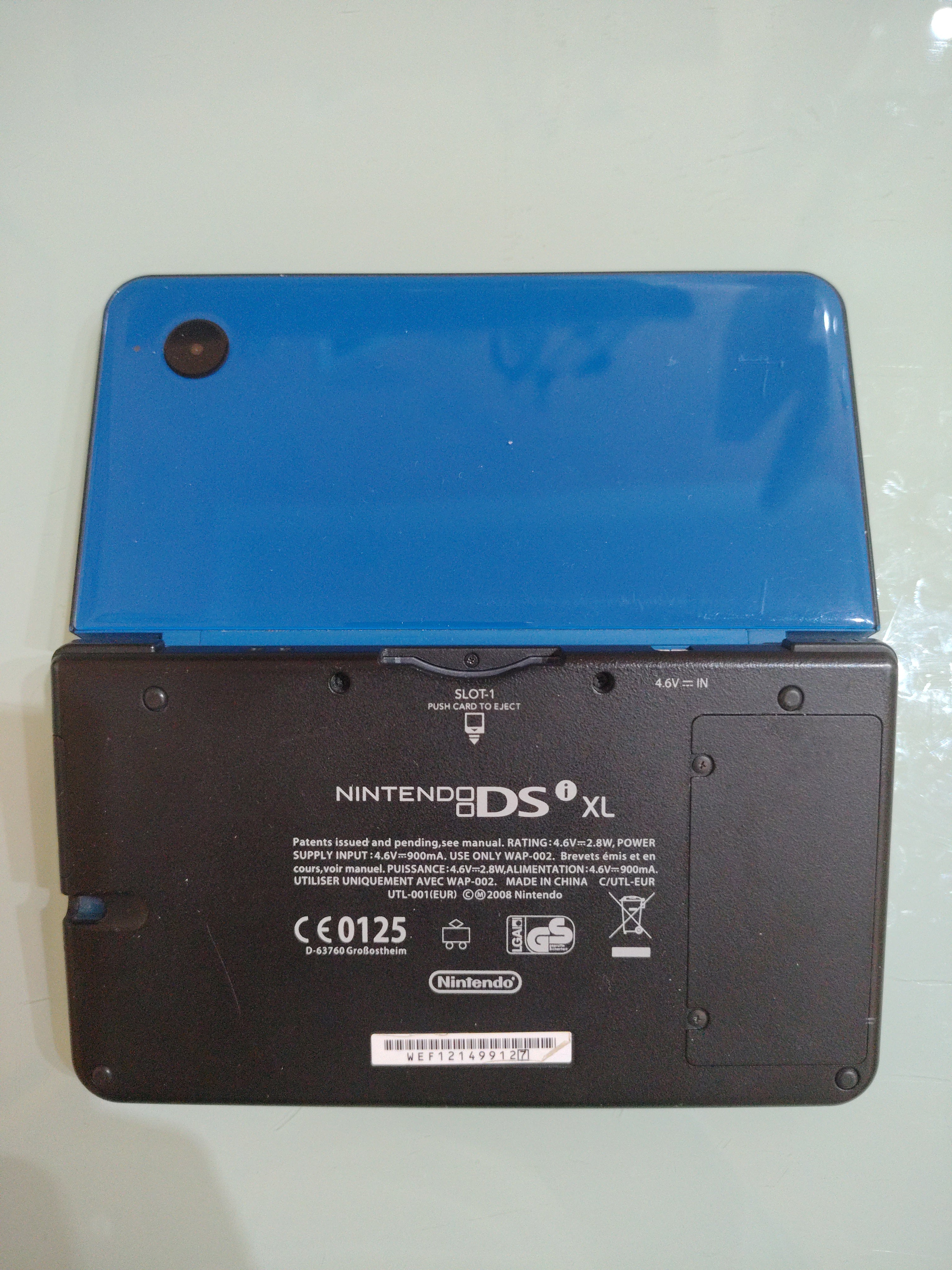 NINTENDO DSI XL BLU