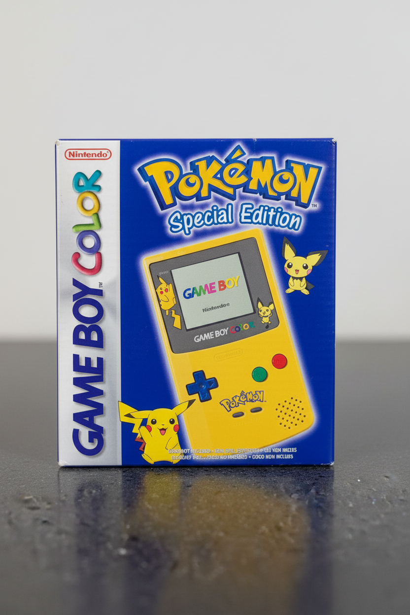 CONSOLE NINTENDO GAME BOY COLOR EDIZIONE POKEMON SPECIAL EDITION