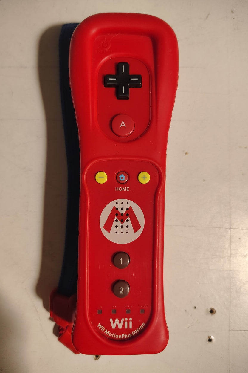 Telecomando originale ufficiale originale Nintendo Wii Mario