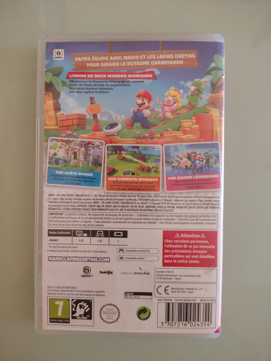 Mario + Rabbids Kingdom Battle GIOCO NINTENDO SWITCH