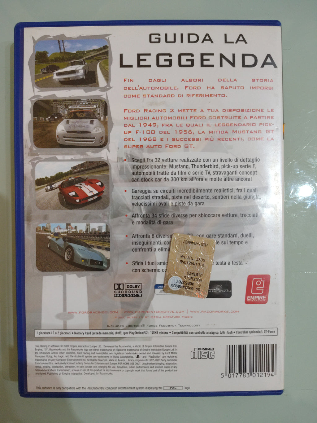 FORD RACING 2 ita